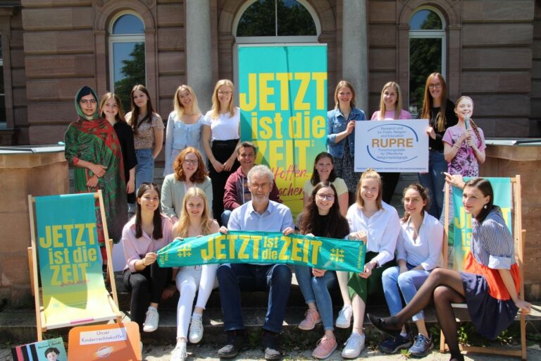 Das Lehrstuhl-Team ist aktiv beim 38. Deutschen Evangelischen Kirchentag in Nürnberg