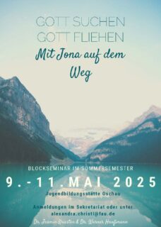Zum Artikel "Blockseminar „Mit Jona auf dem Weg“"