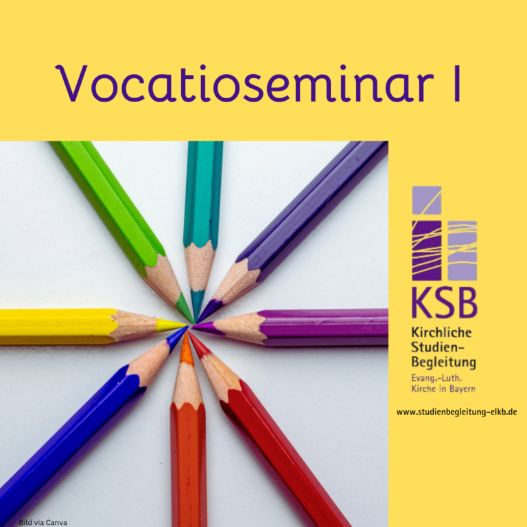 Informationen zum Vocatioseminar I